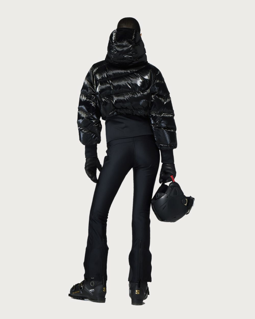 Womens Goldbergh Fusilli Ski Jacket - Black Jackets Goldbergh