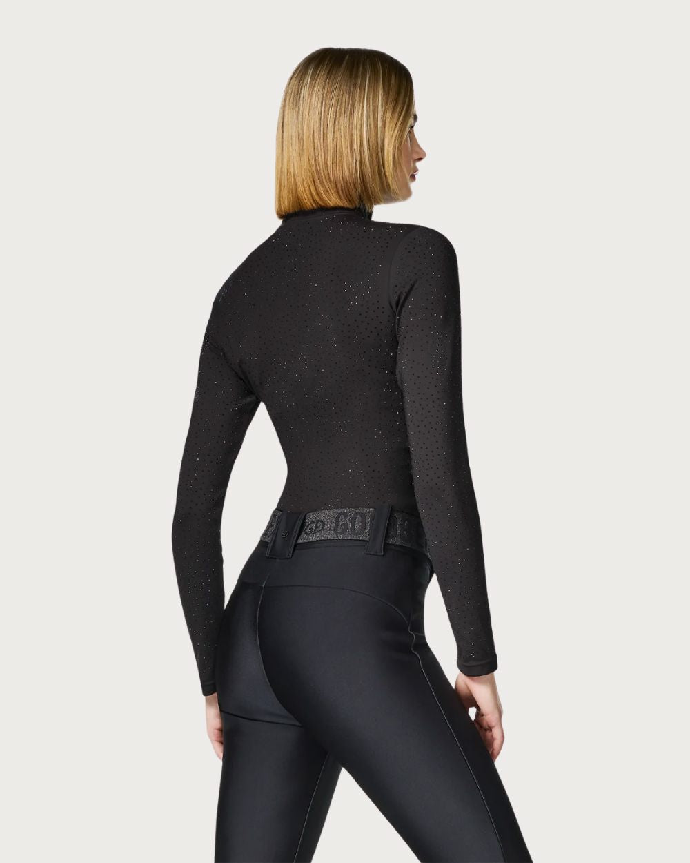 Womens Goldbergh Gianna Ski Pully - Black Thermals Goldbergh