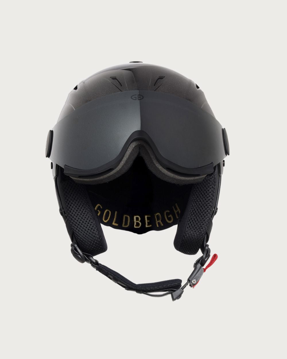 Womens Goldbergh GOLD Glitz Helmet Visor - Black Helmets Goldbergh