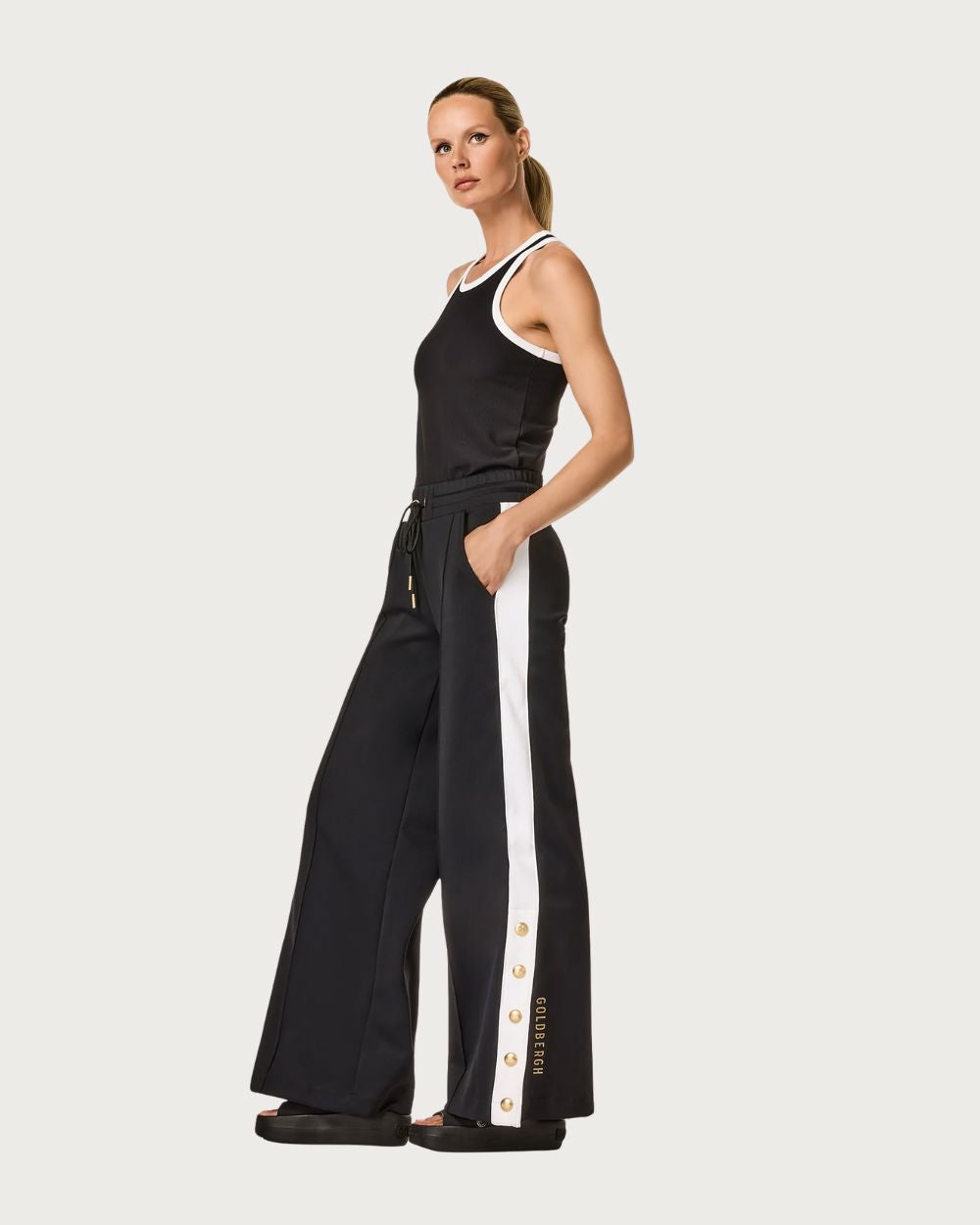 Womens Goldbergh Grimaud Track Pants - Black Après | Travel Goldbergh