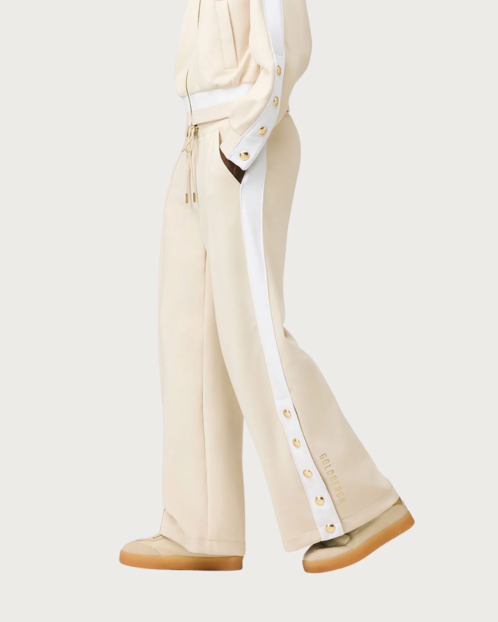 Womens Goldbergh Grimaud Track Pants - Champagne Après | Travel Goldbergh