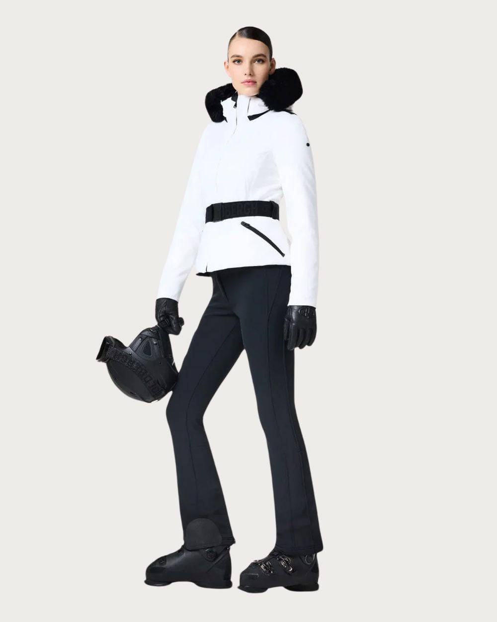 Womens Goldbergh Hida Jacket - White Jackets Goldbergh