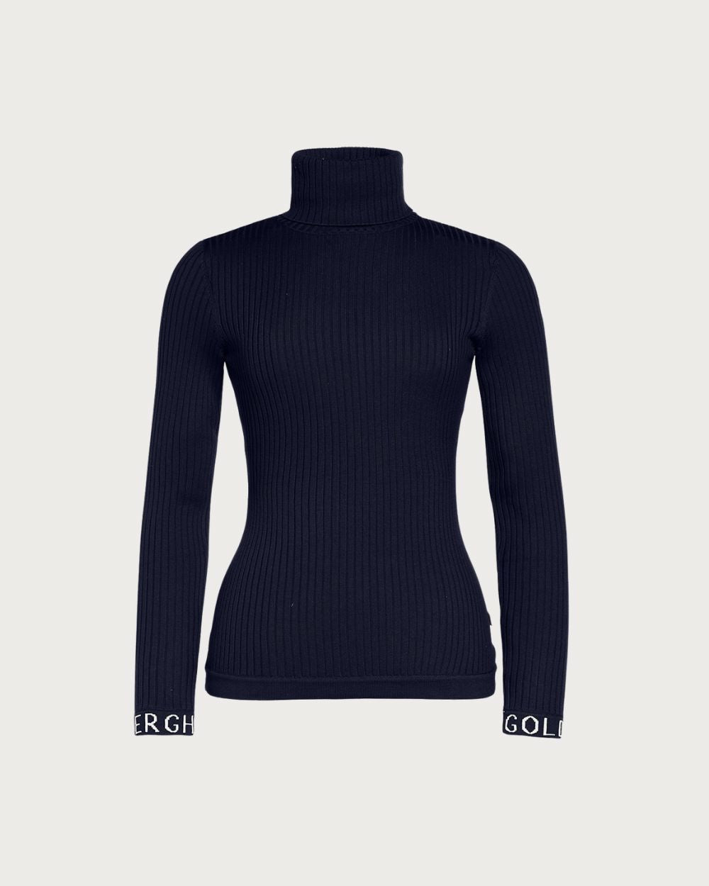 Womens Goldbergh Mira Long Sleeve Knit Sweater - French Blue Knitwear Goldbergh