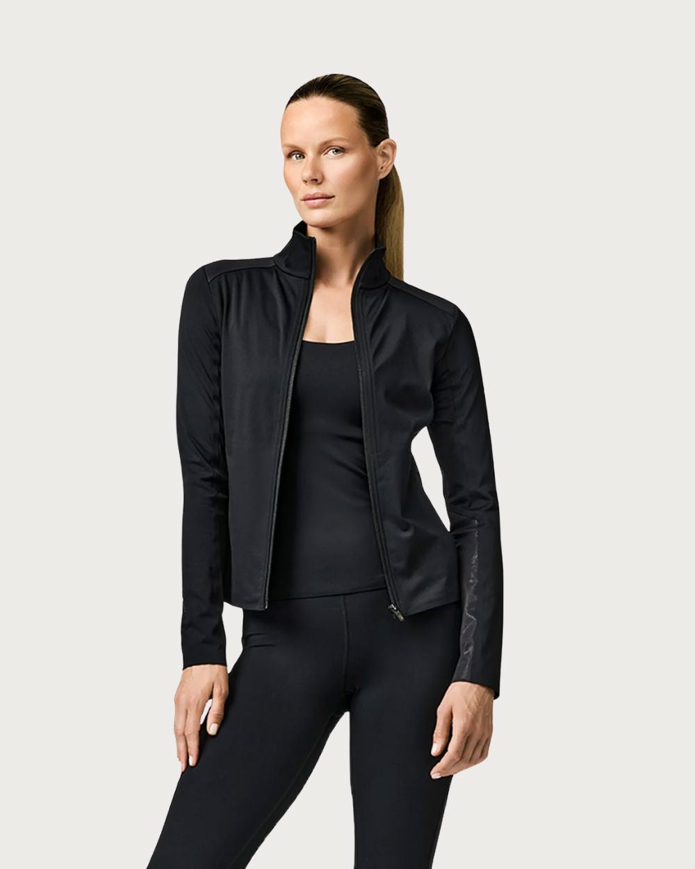 Womens Goldbergh Noella Zip Jacket - Black Mid Layers Goldbergh