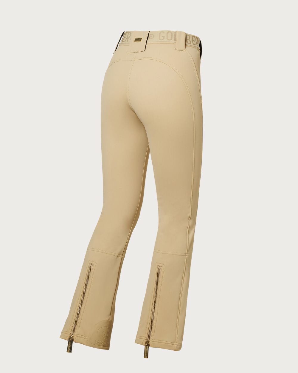 Womens Goldbergh Pippa GOLD Pant - Caramello Pants Goldbergh