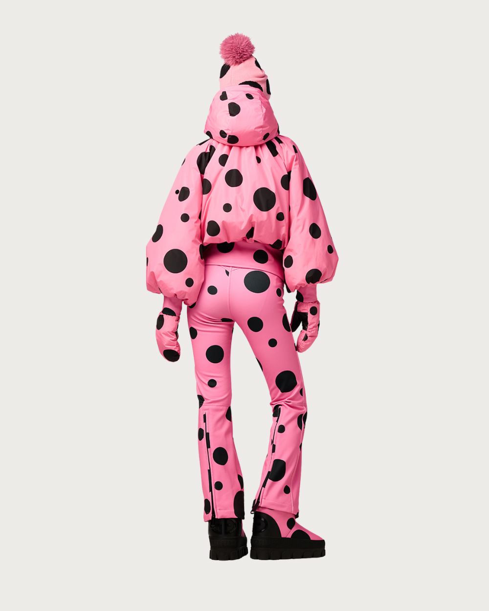 Womens Goldbergh Polka Jacket - Pink Cosmos Jackets Goldbergh