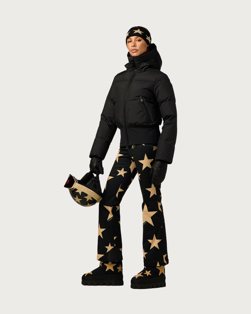 Womens Goldbergh Village Ski Jacket - Black Jackets Goldbergh