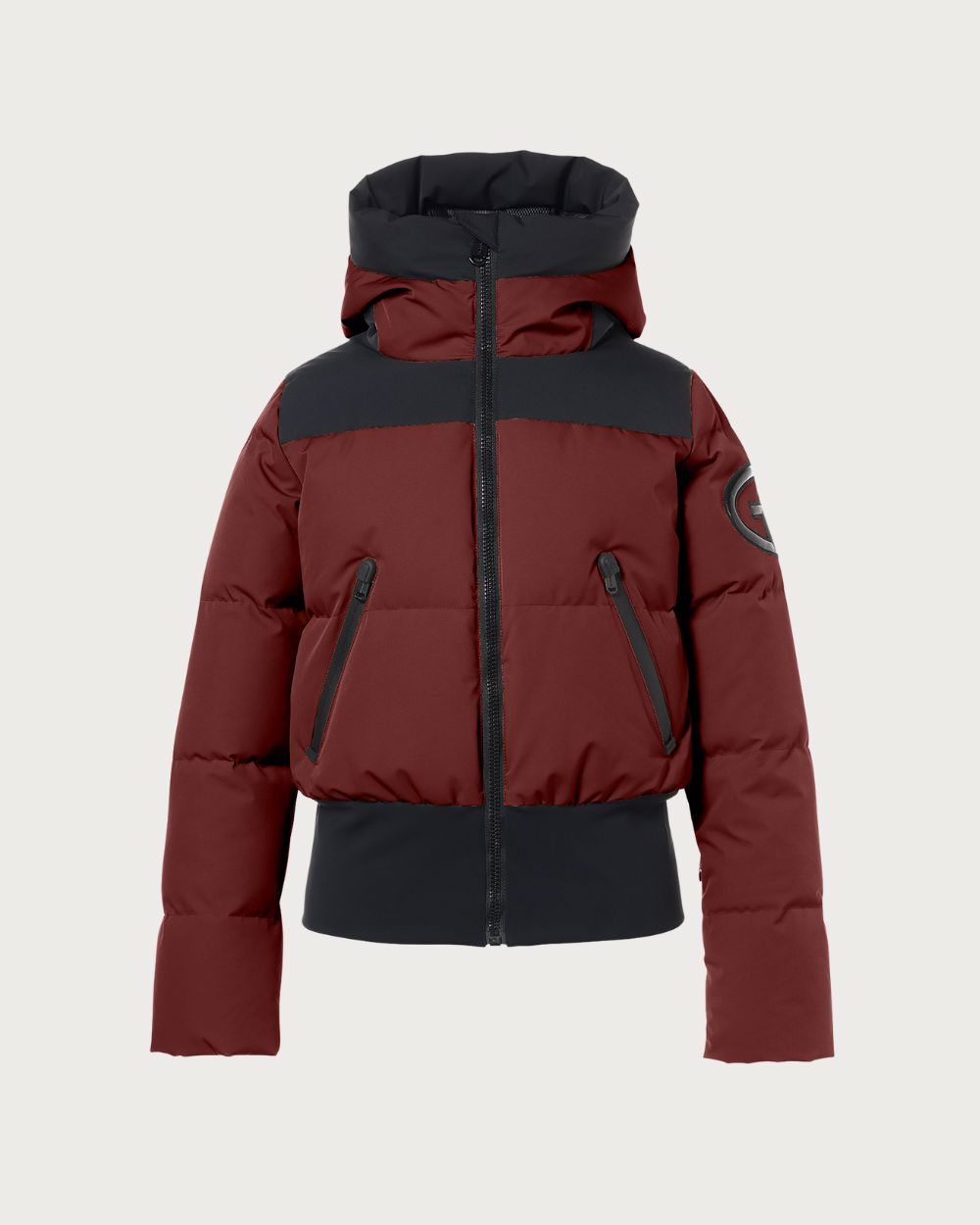 Womens Goldbergh Village Ski Jacket - Vino Rosso Jackets Goldbergh 34