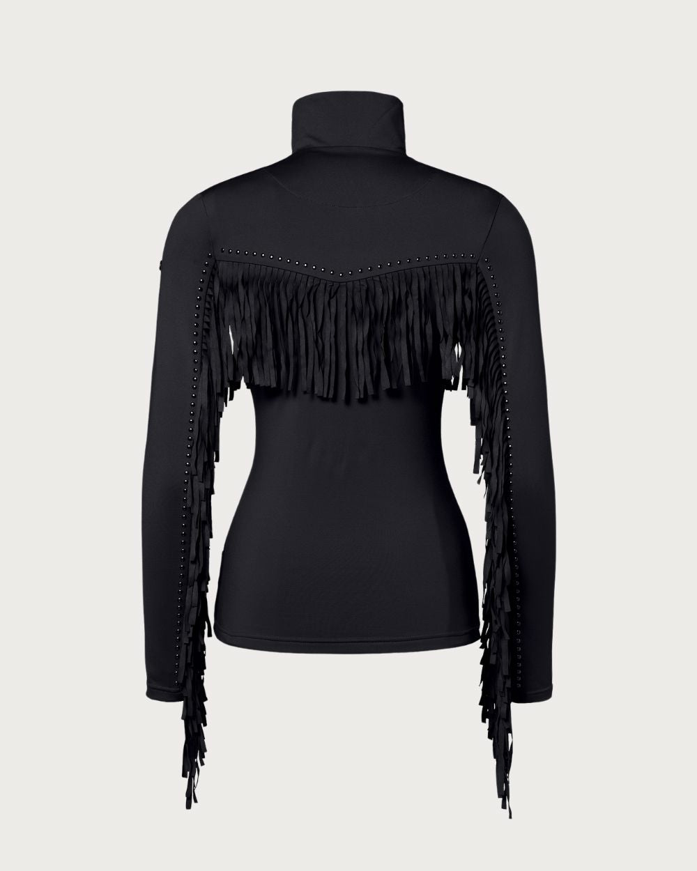 Womens Goldbergh Whisper Ski Pully - Black Thermals Goldbergh