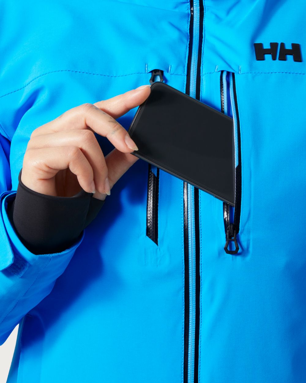 Womens Helly Hansen Alphelia Lifaloft Jacket - Cyan Jackets Helly Hansen