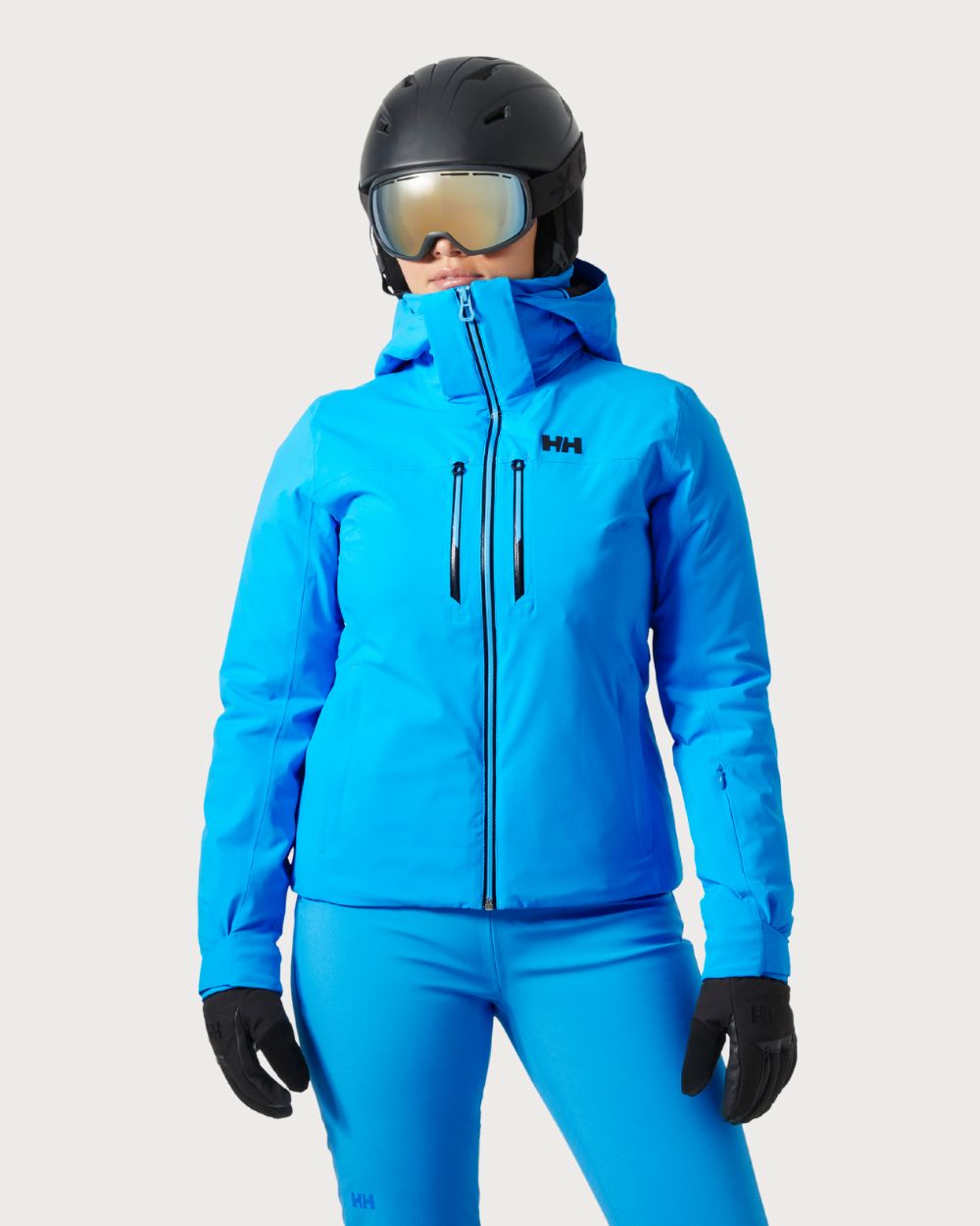 Womens Helly Hansen Alphelia Lifaloft Jacket - Cyan Jackets Helly Hansen