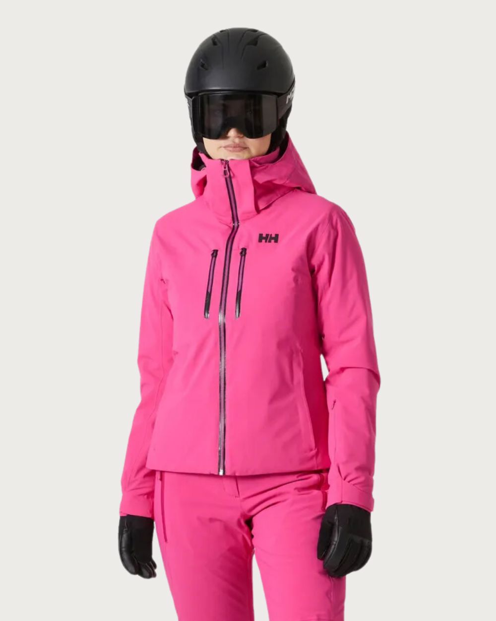 Womens Helly Hansen Alphelia Lifaloft Jacket - Dragon Fruit Jackets Helly Hansen