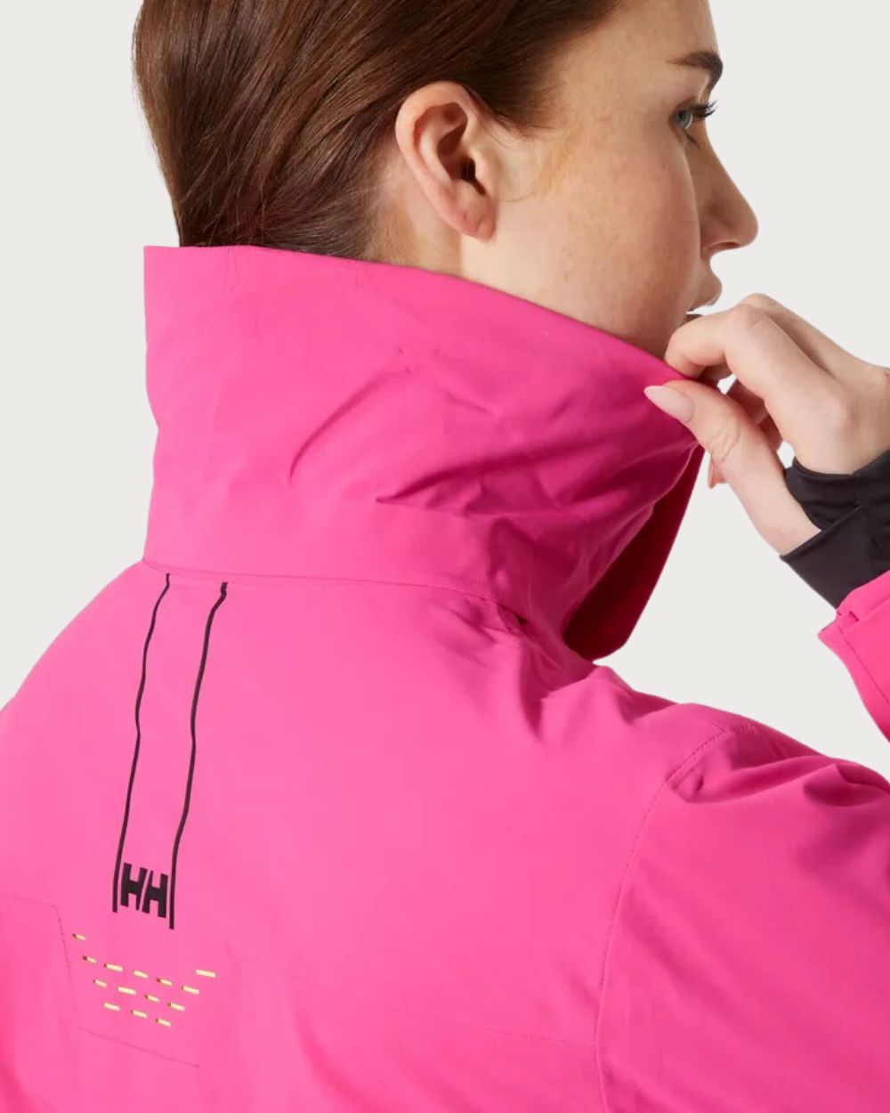 Womens Helly Hansen Alphelia Lifaloft Jacket - Dragon Fruit Jackets Helly Hansen