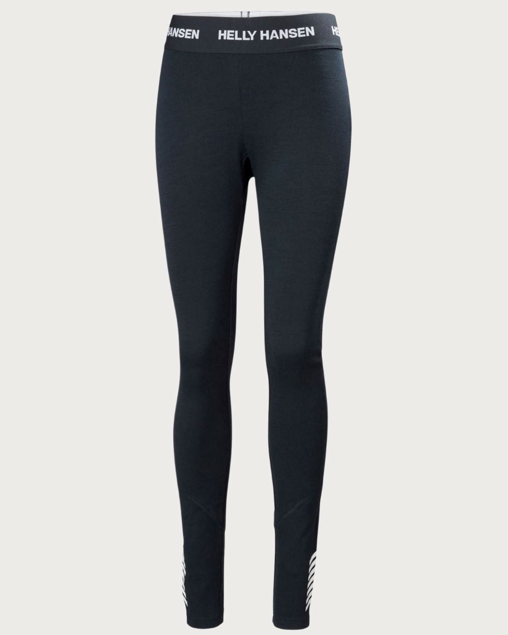 Womens Helly Hansen LIFA Merino Midweight Thermal Pant - Black Thermals Helly Hansen