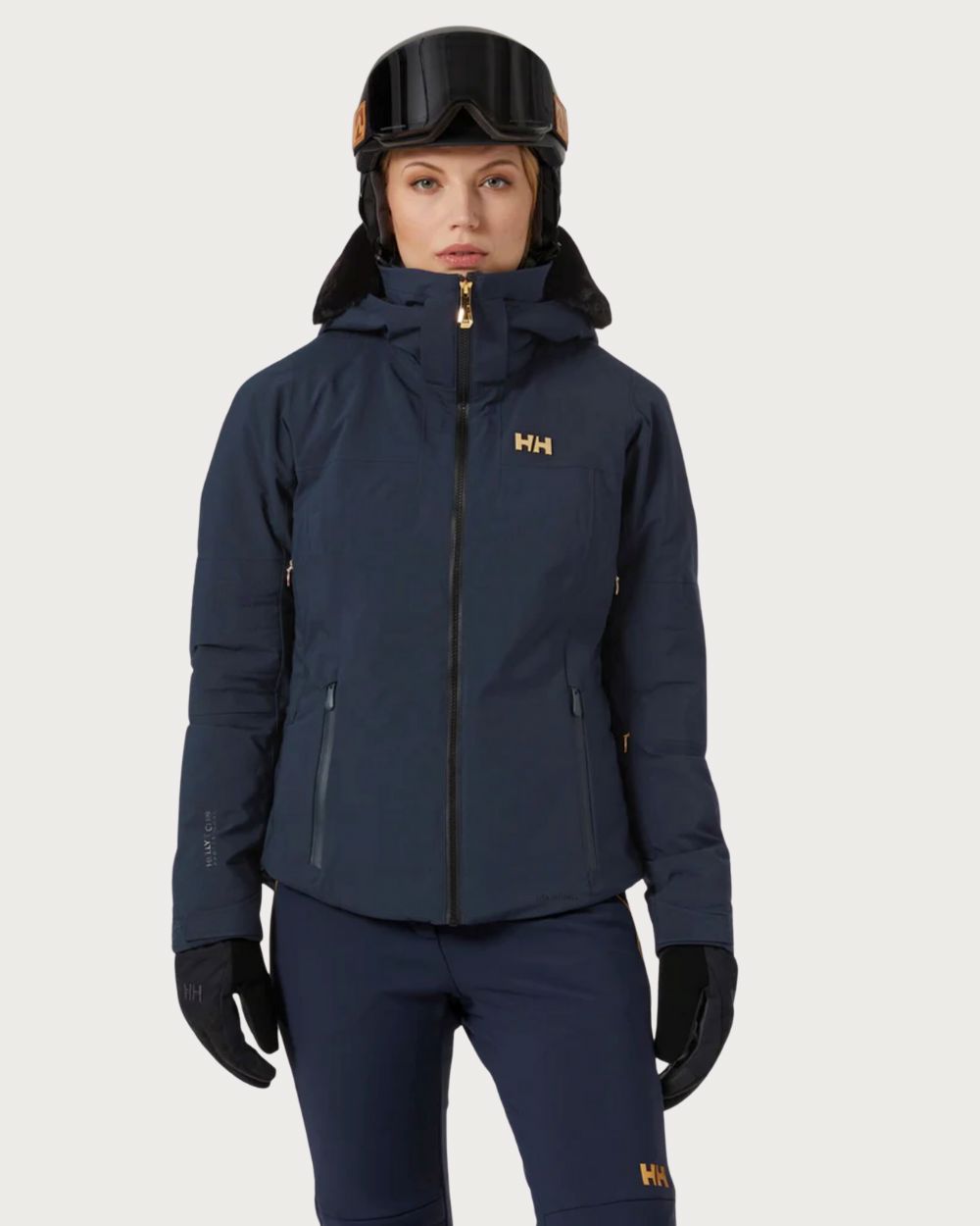 Womens Helly Hansen Verbier Infinity Jacket - Navy Jackets Helly Hansen