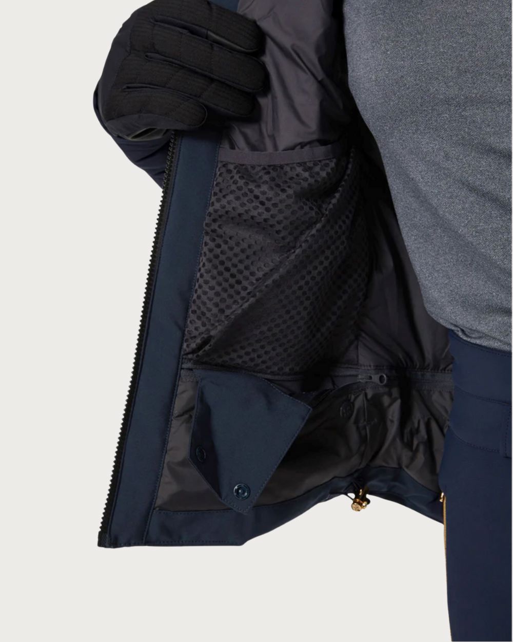 Womens Helly Hansen Verbier Infinity Jacket - Navy Jackets Helly Hansen