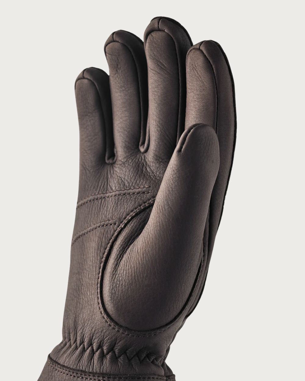 Womens Hestra Deerskin Buvika Primaloft Après Glove - Black Après Gloves Hestra