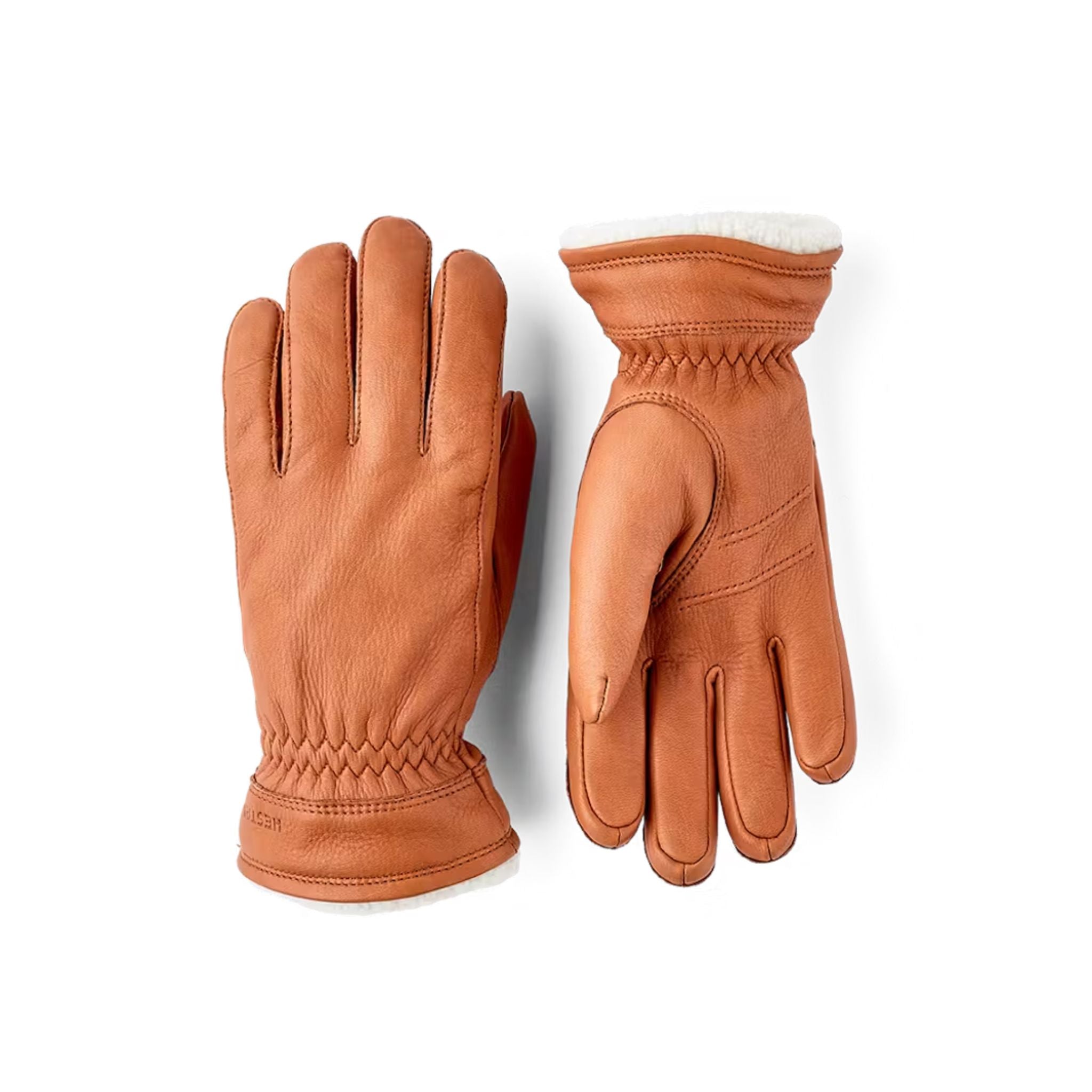 Womens Hestra Deerskin Buvika Primaloft Après Glove - Cork Après Gloves Hestra