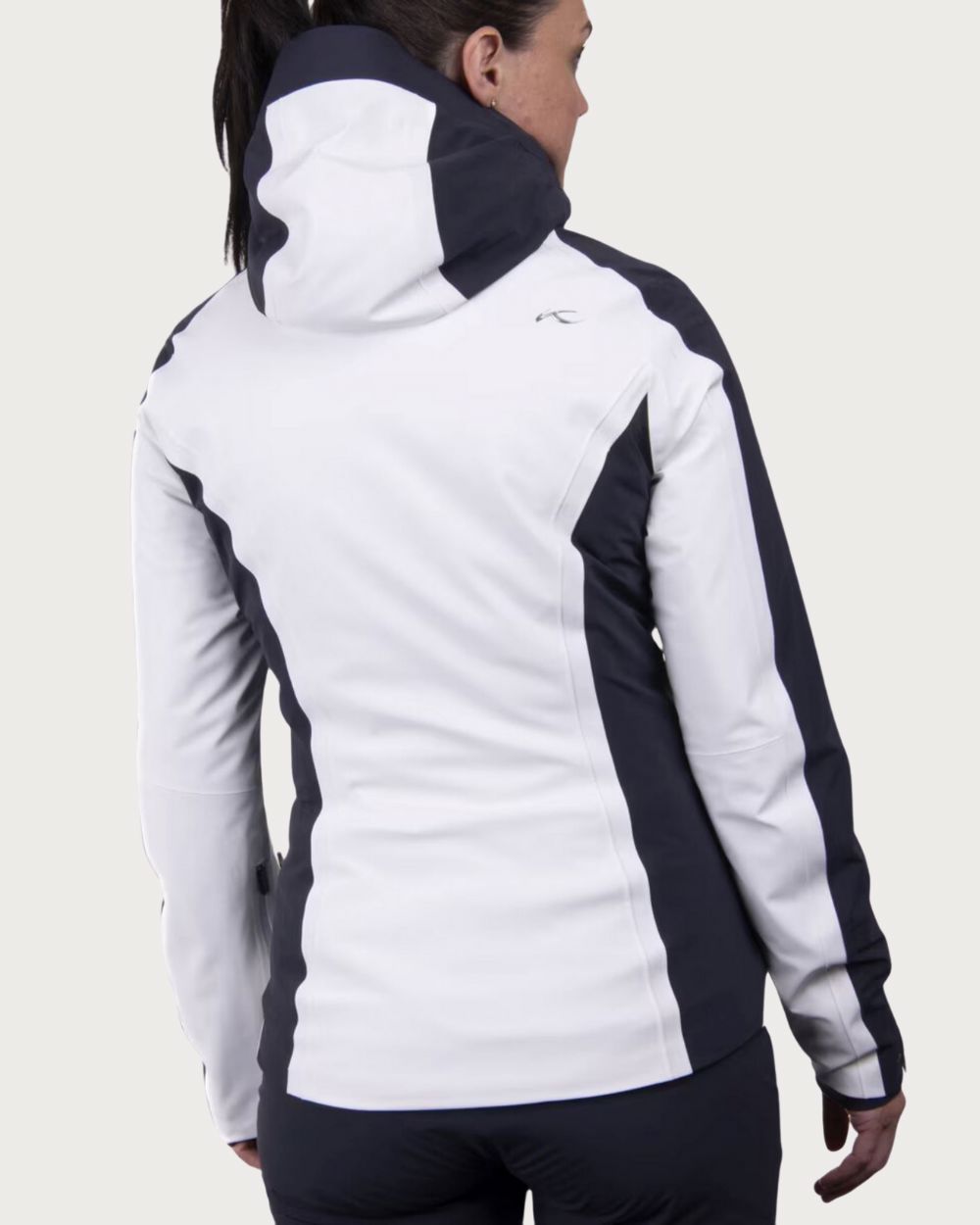 Womens Kjus Formula Jacket - White/Deep Space Jackets Kjus