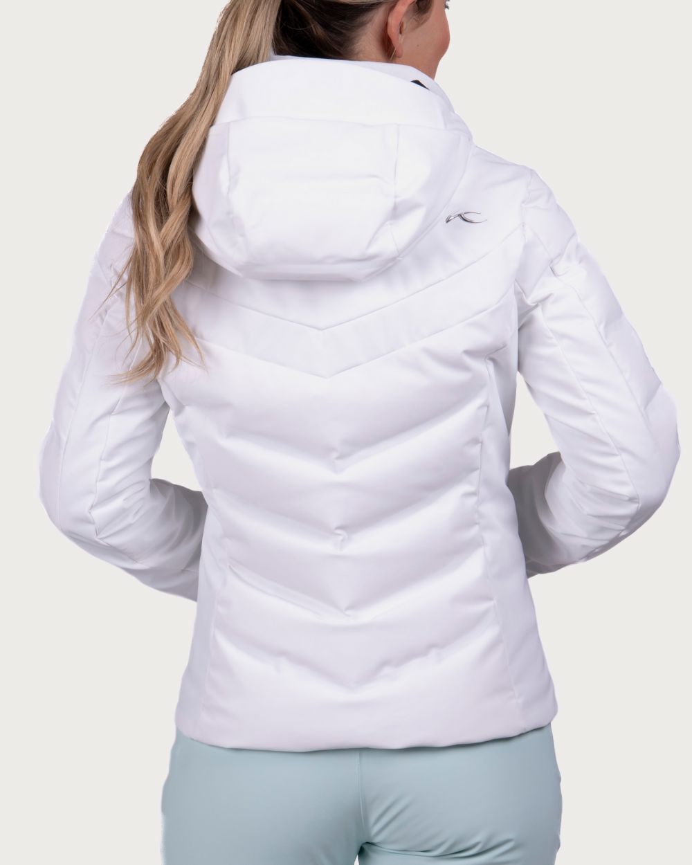 Womens Kjus Momentum Jacket - White Jackets Kjus