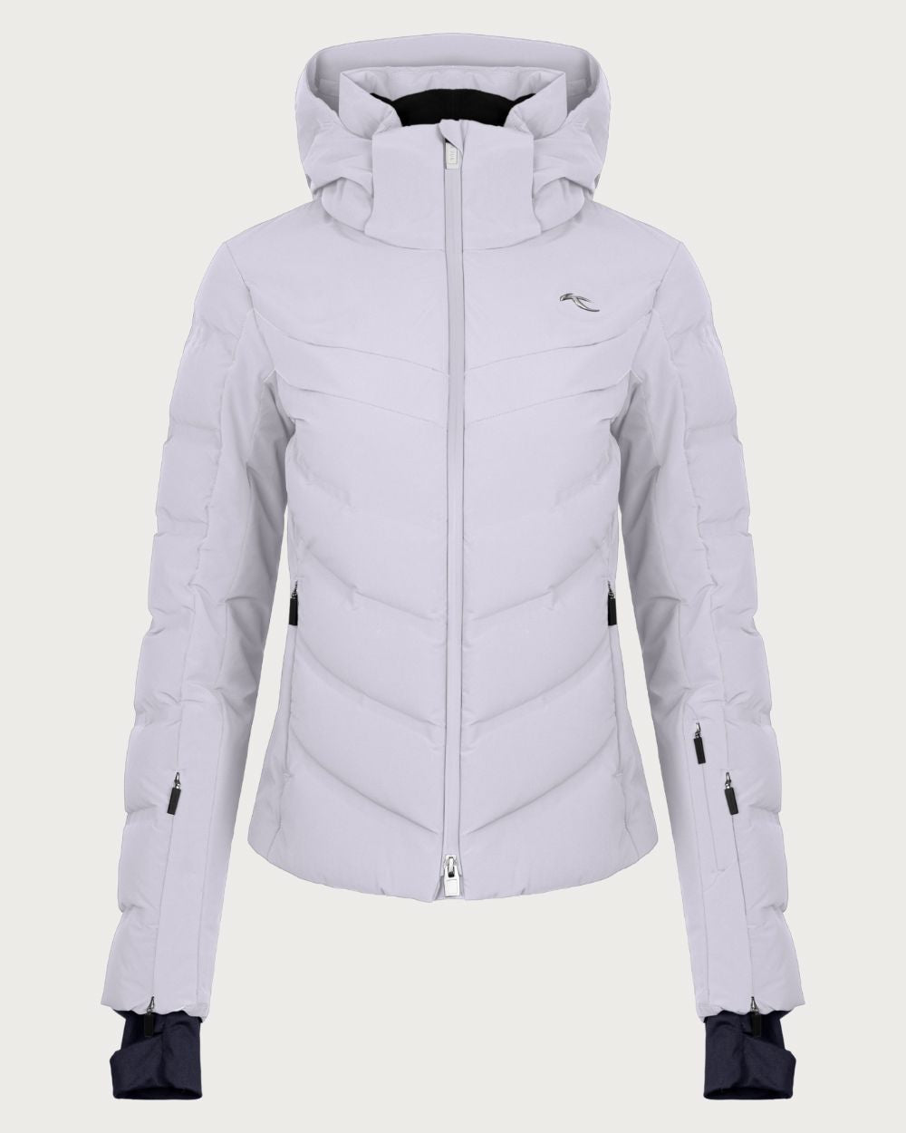 Womens Kjus Momentum Jacket - White Jackets Kjus