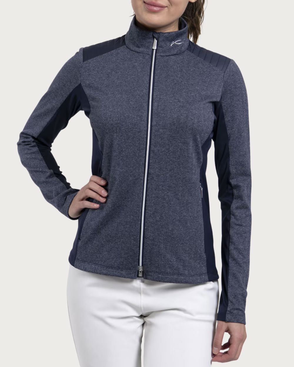 Womens Kjus Radun 2.0 Midlayer Jacket - Navy Mid Layers Kjus