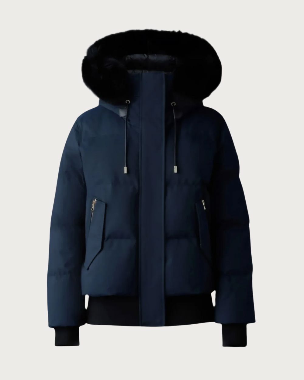 Womens Mackage Nefi-BX Down Jacket - Navy Après | Travel Mackage XS