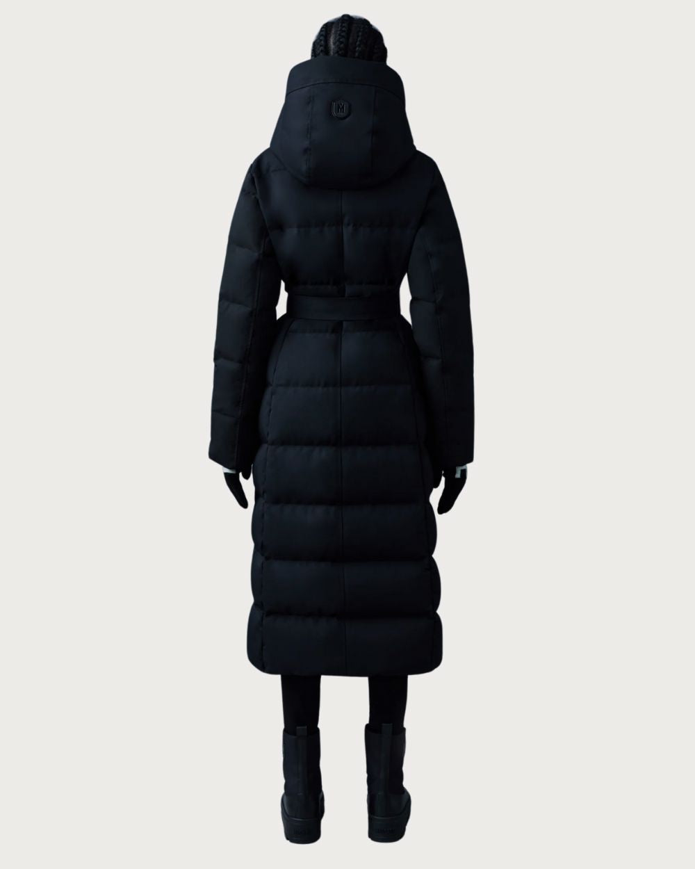 Womens Mackage Shyla-NF 2-In-1 Down Coat - Black Après | Travel Mackage