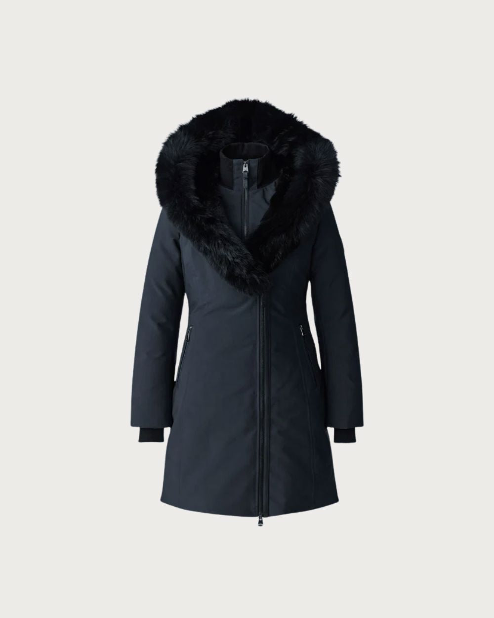 Womens Mackage Trish Powder Down Parka - Black Après | Travel Mackage S INTL / S AU