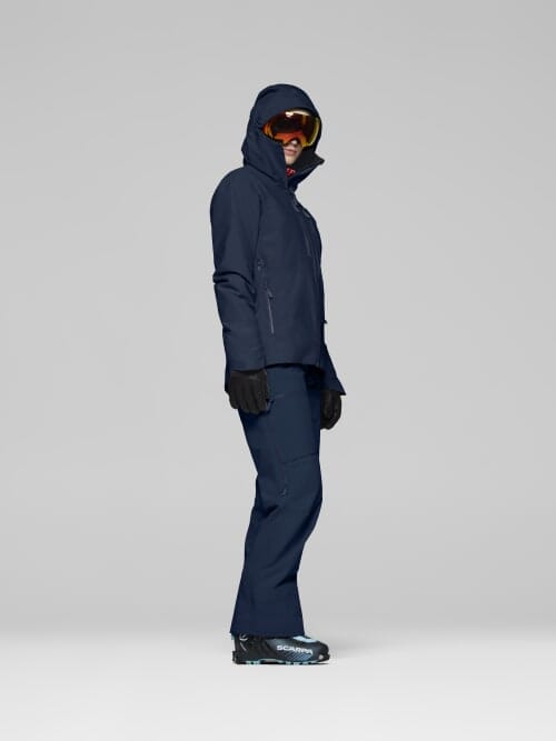 Womens Norrøna Lofoten Gore-Tex Insulated Jacket - Indigo Night Jackets Norrøna