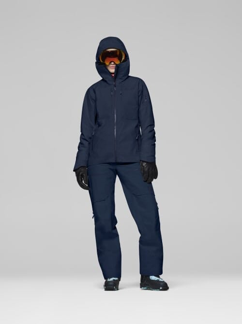 Womens Norrøna Lofoten Gore-Tex Insulated Jacket - Indigo Night Jackets Norrøna