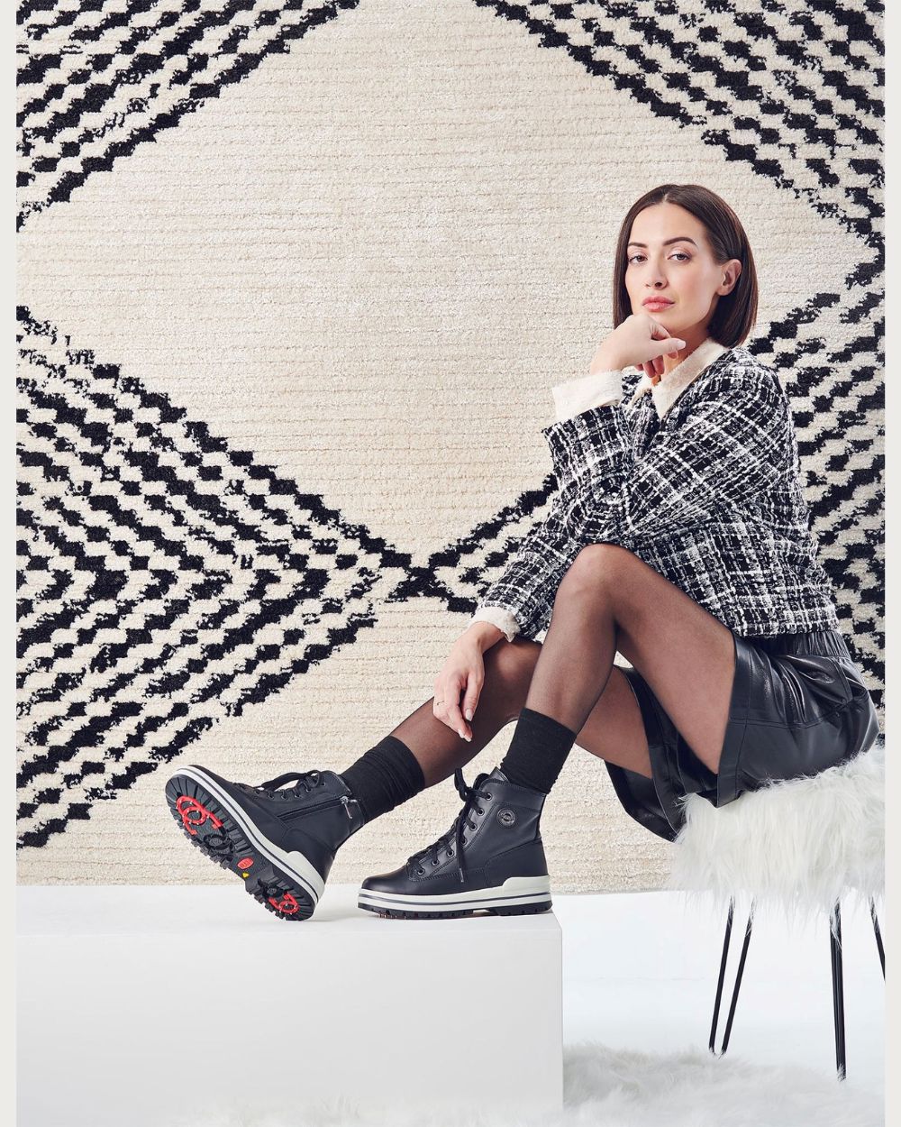 Womens Olang Rita - Black Footwear Olang