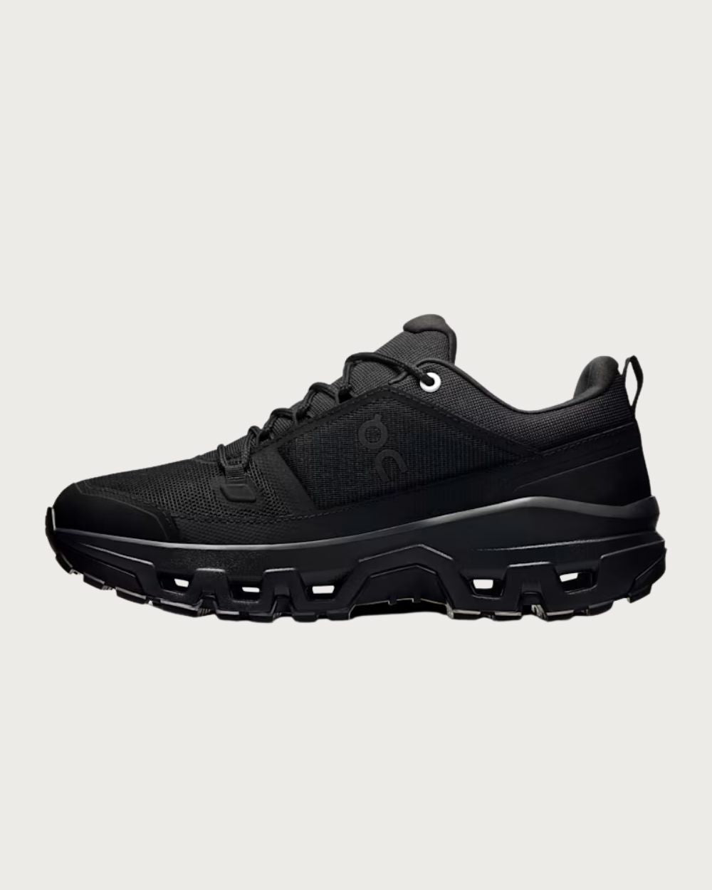 Womens On Cloudrock Low Waterproof Boot - Black Footwear On Running