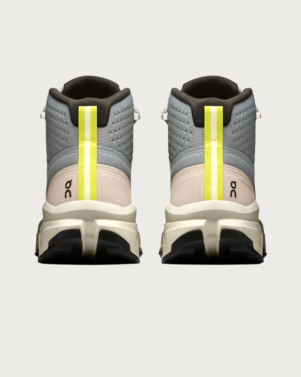 Womens On Cloudrock Mid Waterproof Boot - Alloy / Ice Footwear On Running