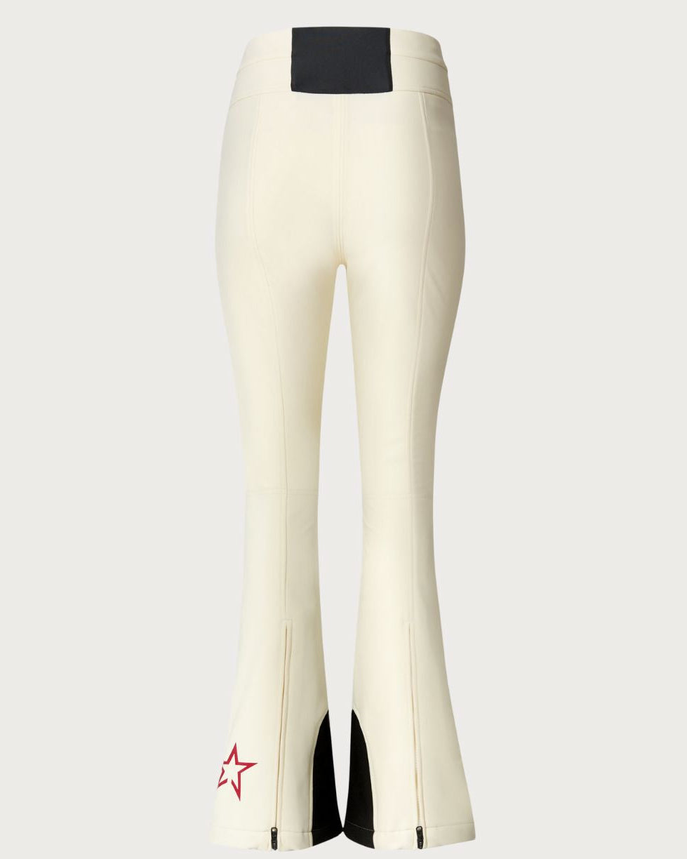 Womens Perfect Moment Aurora High Waist Flare Pant 26 - Snow White Pants Perfect Moment