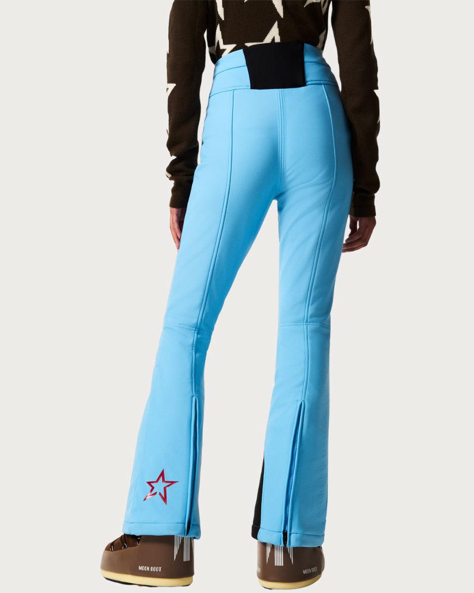 Womens Perfect Moment High Waist Ski Pant - Alaskan Blue Pants Perfect Moment