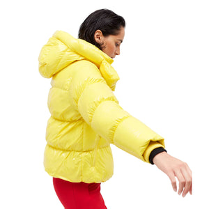 Womens Perfect Moment January Down Jacket - Butter Yellow Cire Jackets Perfect Moment 