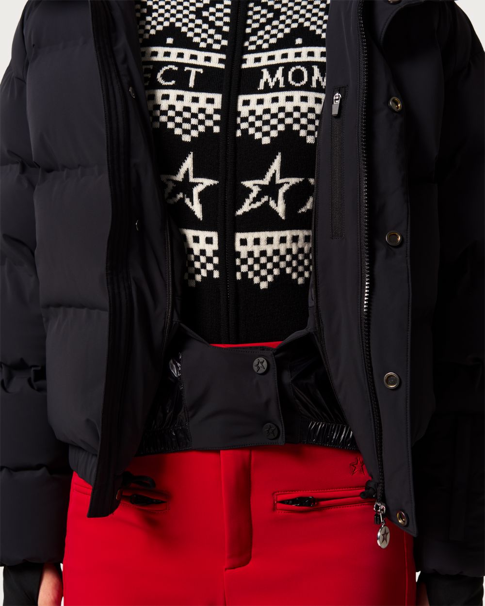 Womens Perfect Moment Moments Ski Jacket - Black Jackets Perfect Moment