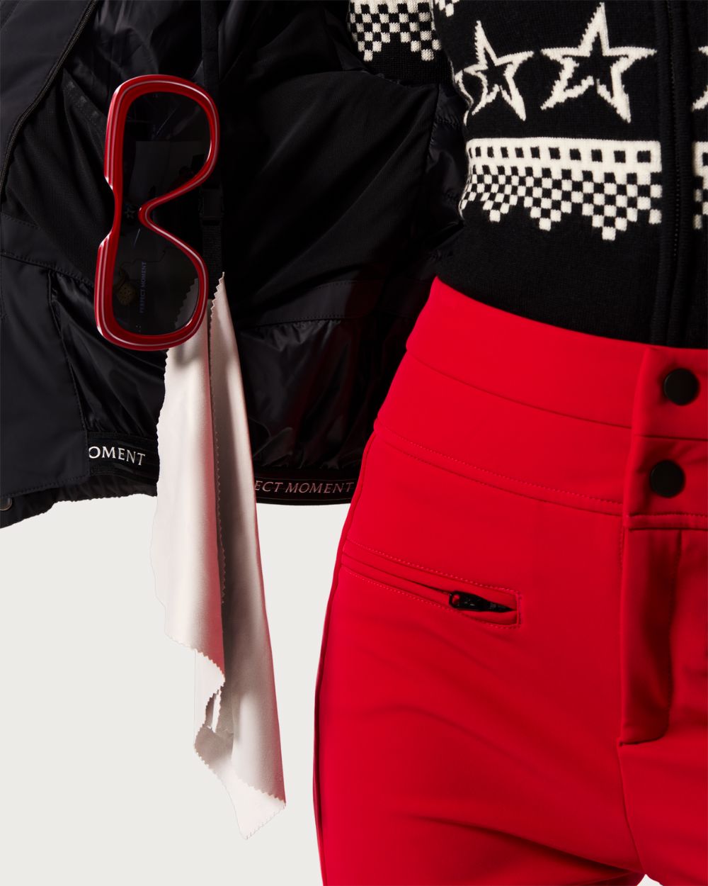 Womens Perfect Moment Moments Ski Jacket - Black Jackets Perfect Moment