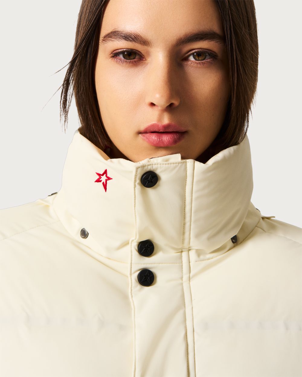 Womens Perfect Moment Moments Ski Jacket - Snow White Jackets Perfect Moment