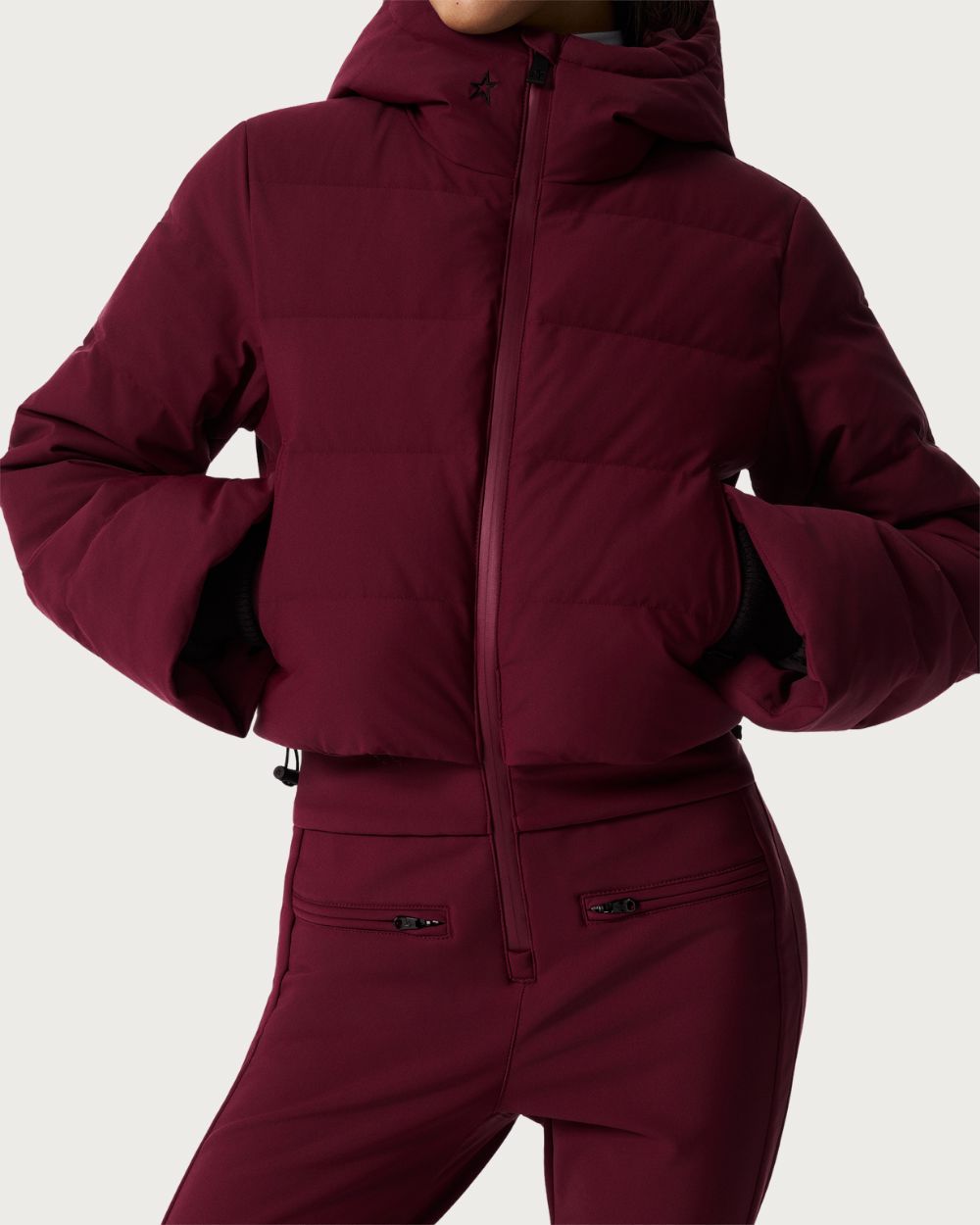 Women's Perfect Moment Polar Flare Ski Suit II - Wine Jackets Perfect Moment
