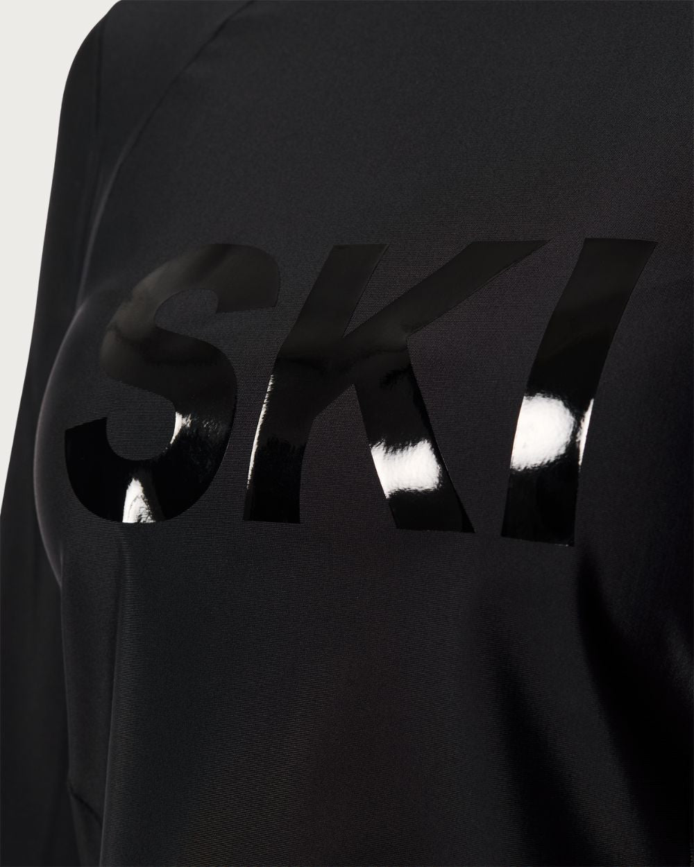 Womens Perfect Moment Ski Crew Baselayer Top - Black Thermals Perfect Moment