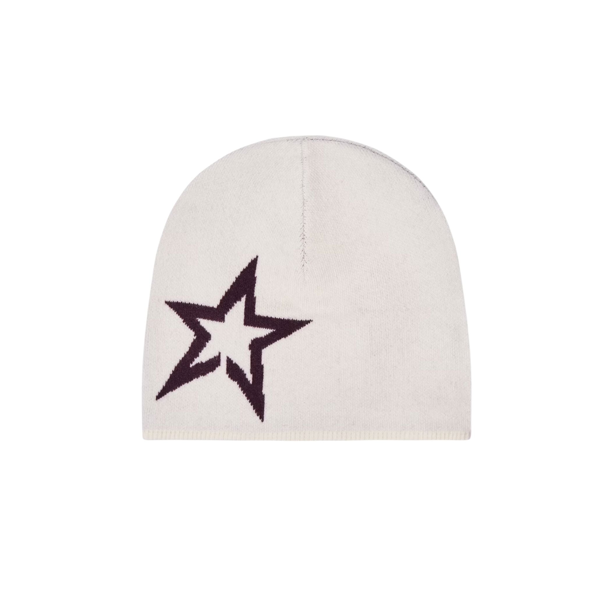 Womens Perfect Moment Star Beanie - Snow White Beanies Perfect Moment