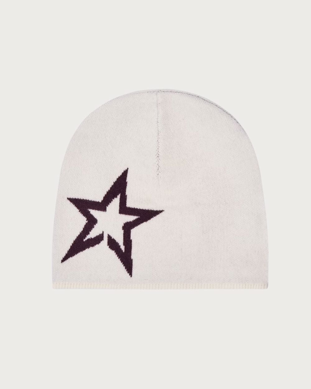 Womens Perfect Moment Star Beanie - Snow White Beanies Perfect Moment One Size Fits Most