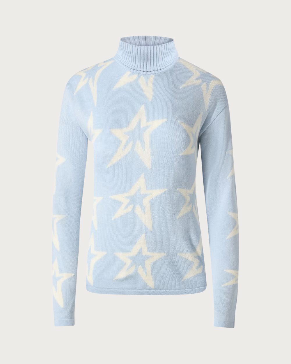 Women's Perfect Moment Star Dust Merino Wool Sweater - Cloud Blue Knitwear Perfect Moment XS / AU 6
