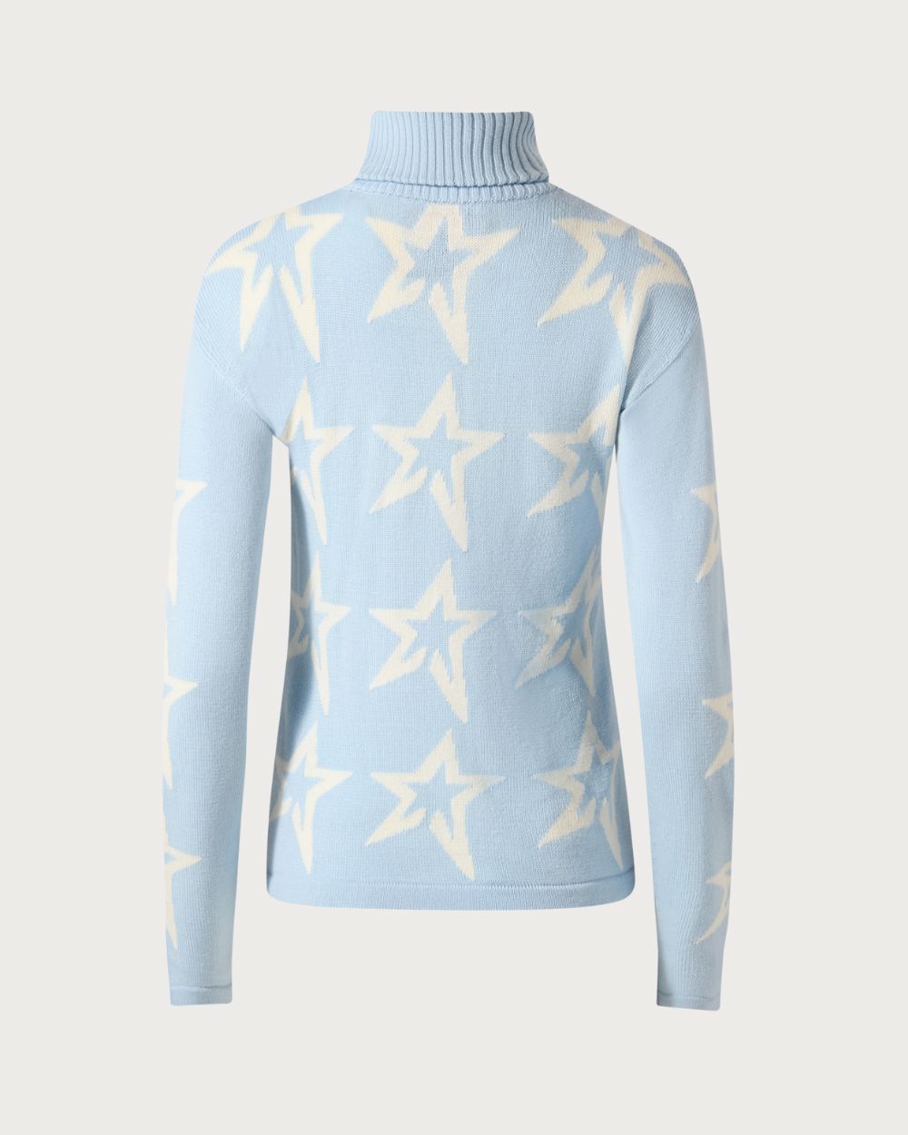 Women's Perfect Moment Star Dust Merino Wool Sweater - Cloud Blue Knitwear Perfect Moment XS / AU 6