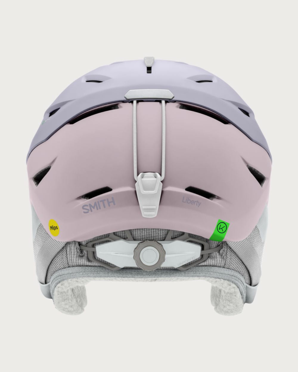 Womens Smith Liberty MIPS Helmet - Matte Lunar Fog / Blush Helmets Smith