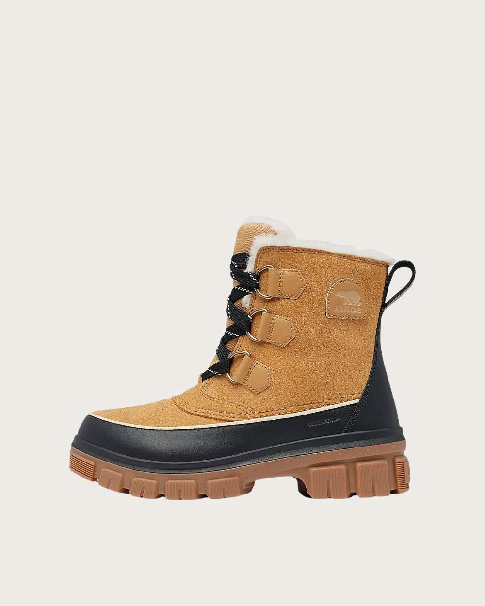 Womens Sorel Tivoli V Boot - Curry Black Footwear Sorel