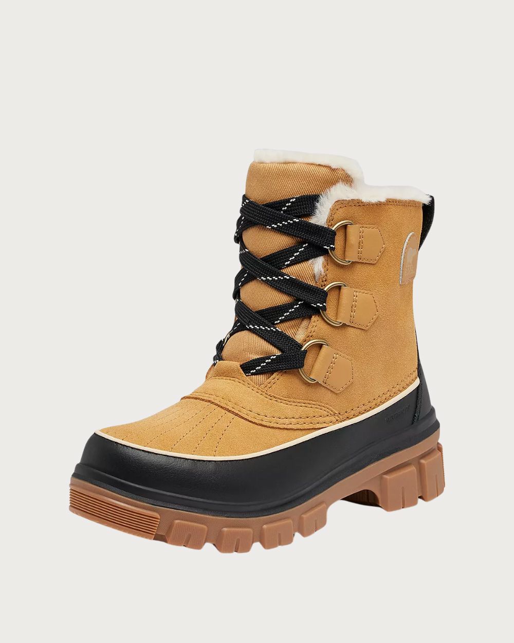 Womens Sorel Tivoli V Boot - Curry Black Footwear Sorel