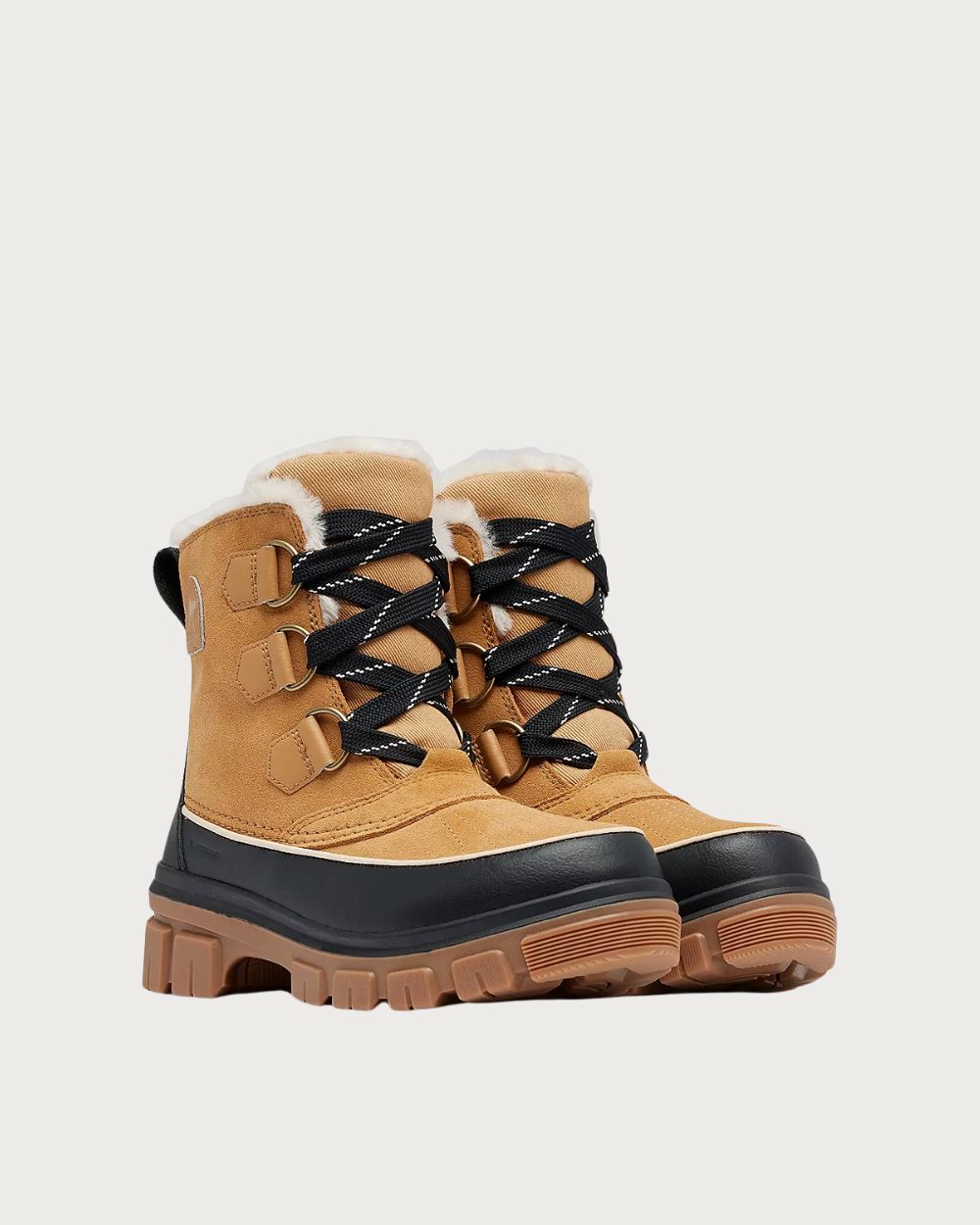 Womens Sorel Tivoli V Boot - Curry Black Footwear Sorel